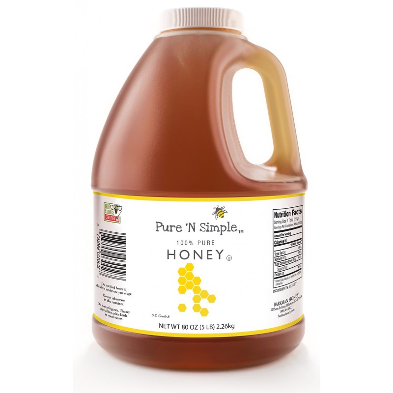Pure 'N Simple Honey, 80 oz x 1 pack