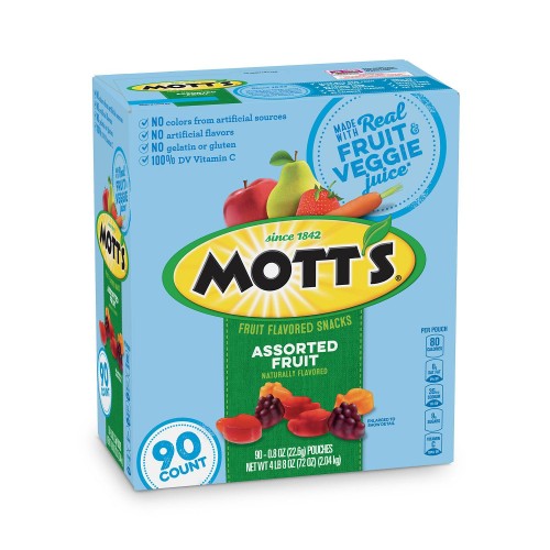 Mott's Medley Assorted Fruit Snacks 0.8 oz. x 90 ct