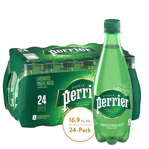 Perrier Carbonated Mineral Water, 16.9 fl oz. x 24 Bottles