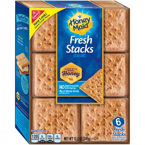 Honey Maid Fresh Stacks Graham Crackers, 345g x 1 Box