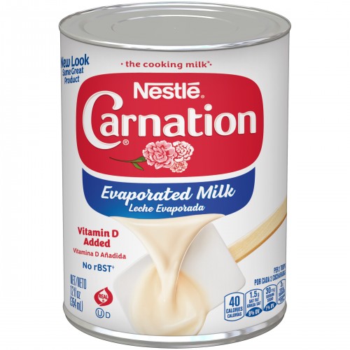 (6 pack) CARNATION Vitamin D Added Evaporated Milk, 12 fl oz x 6 cans