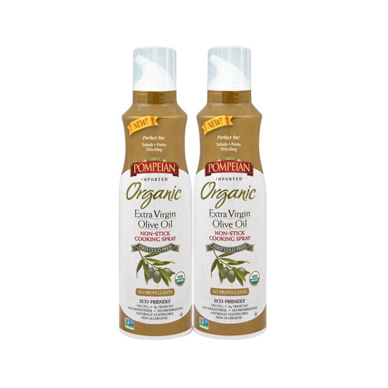 Pompeian Extra Virgin Olive Oil Spray, 5 oz. x 2 bottles