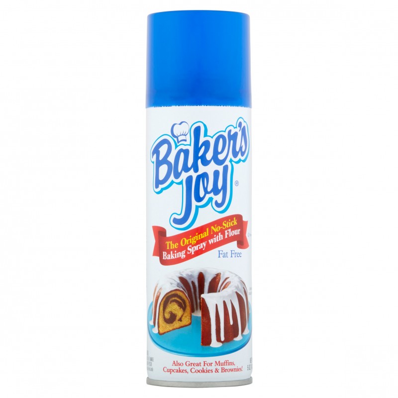 Baker's Joy The Original No-Stick Baking Spray with Flour, 5 oz x 3 bottles