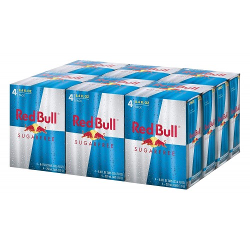 Red Bull Sugar Free Energy Drink, 8.4 fl oz x 24 cans