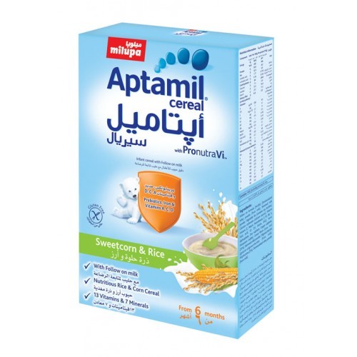 Aptamil Sweetcorn Rice Cereal