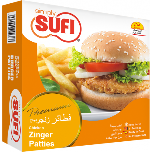 Sufi Chicken Zinger Patties 5Pcs