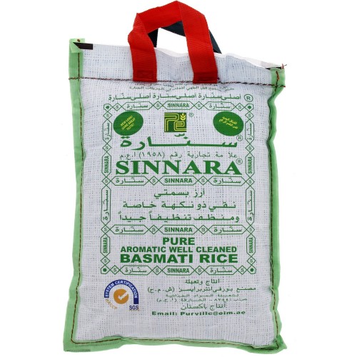 Sinnara Basmati Rice 2 kg x 1 Bag