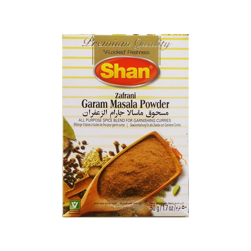 Shan Zafrani Garam Masala Powder 50g x 1 Pack