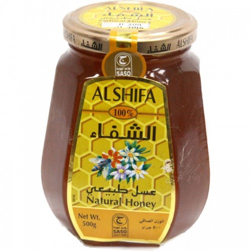 Al Shifa Natural Honey 500g x 1 Bottle