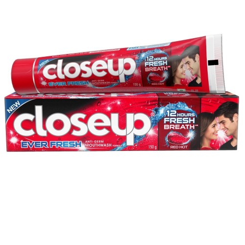 Closeup Deep Action Red Hot Gel Toothpaste 120ml x 1 Pack