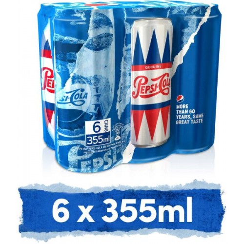 Pepsi Limited Edition Can 355ml x 6 pcs (DEAL OF THE WEEK)