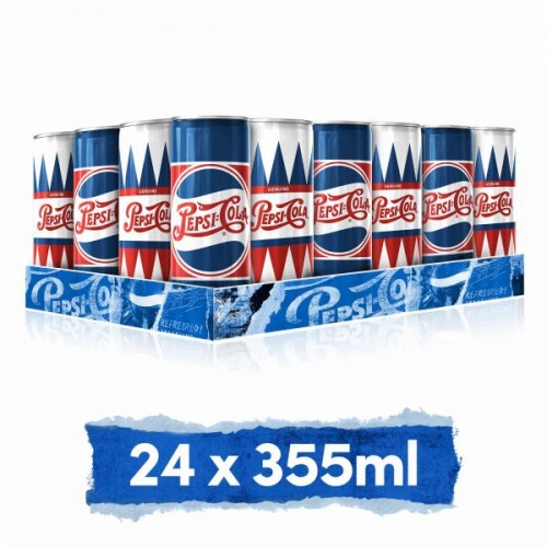 Pepsi Can 355ml x 24 pcs