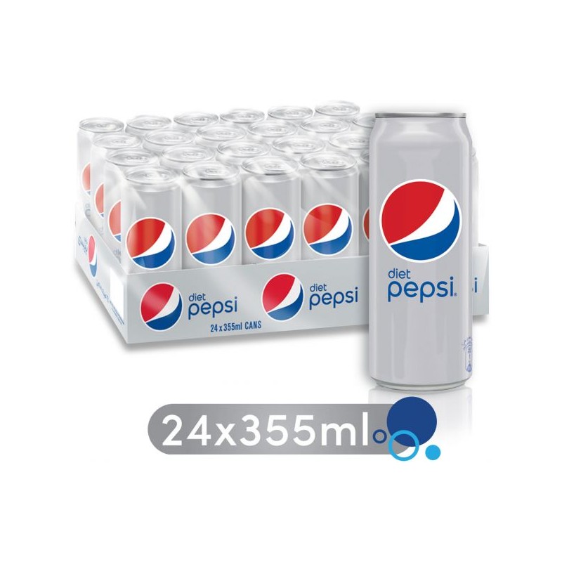 Pepsi Diet 355ml x 24 pcs