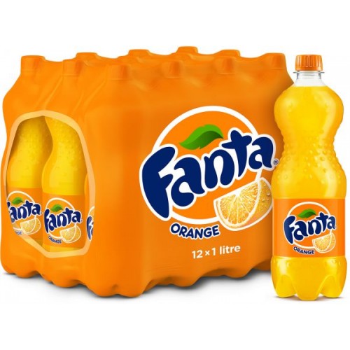 Fanta Orange 1 Litre x 12 pcs