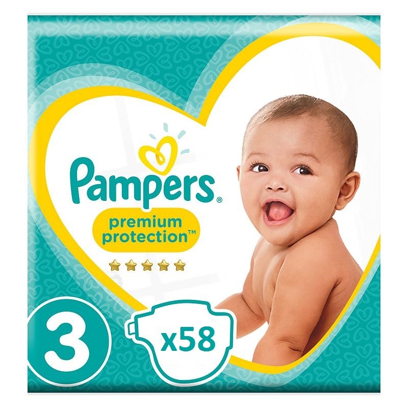 |1ST STORE My247Mart WORLDWIDE A2. 3-174Diapers Pampers - HALAL 4-9Kgs-Size
