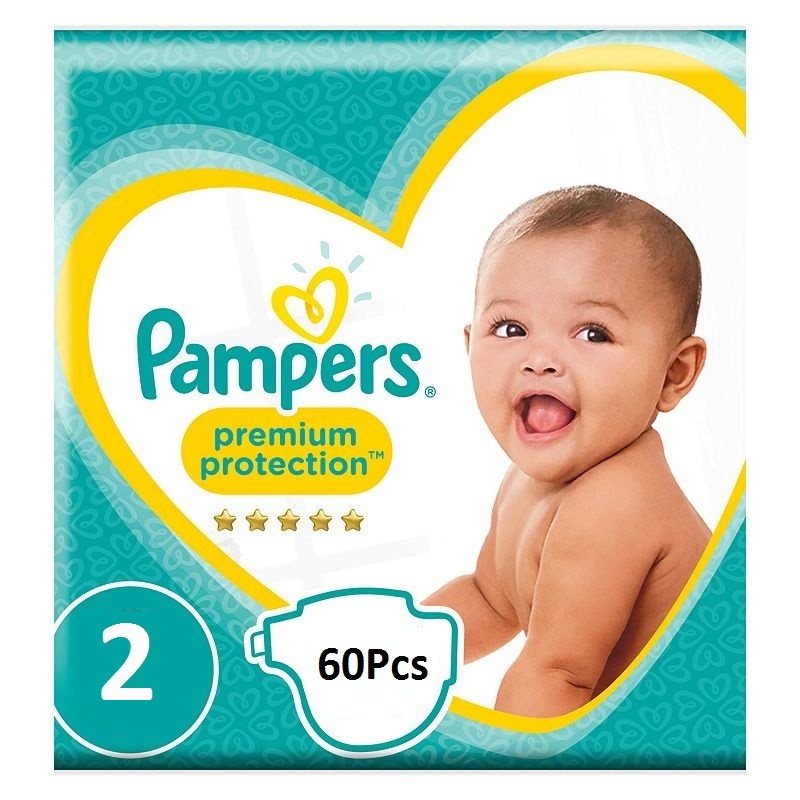 Pampers Jumbo Pack Size 4-64 Count