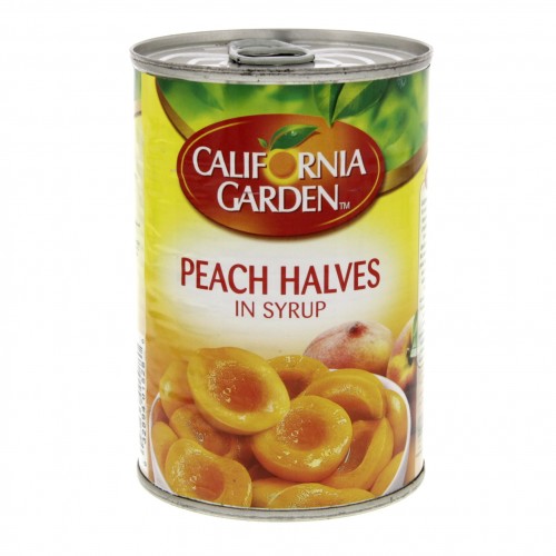 California Garden Peach Halves In Syrup 415g x 1 pc