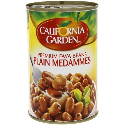 California Garden Premium Fava Beans Plain Medammes 450g x 1 pc