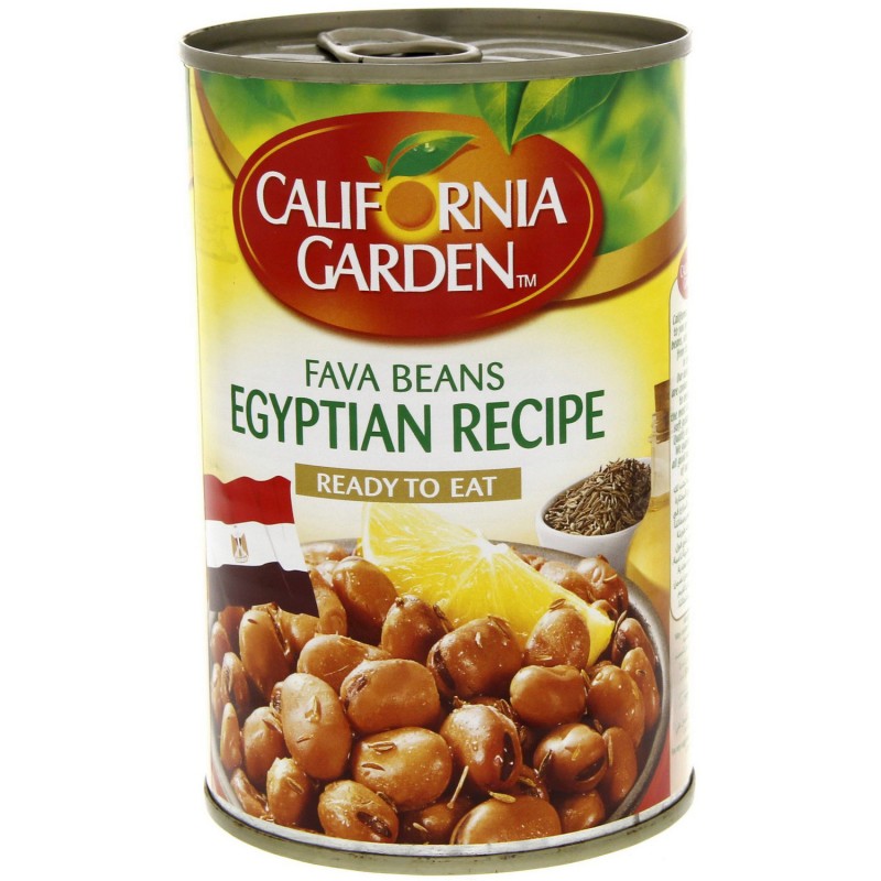 California Garden Fava Beans Egyptian Recipe 450g x 1 pc
