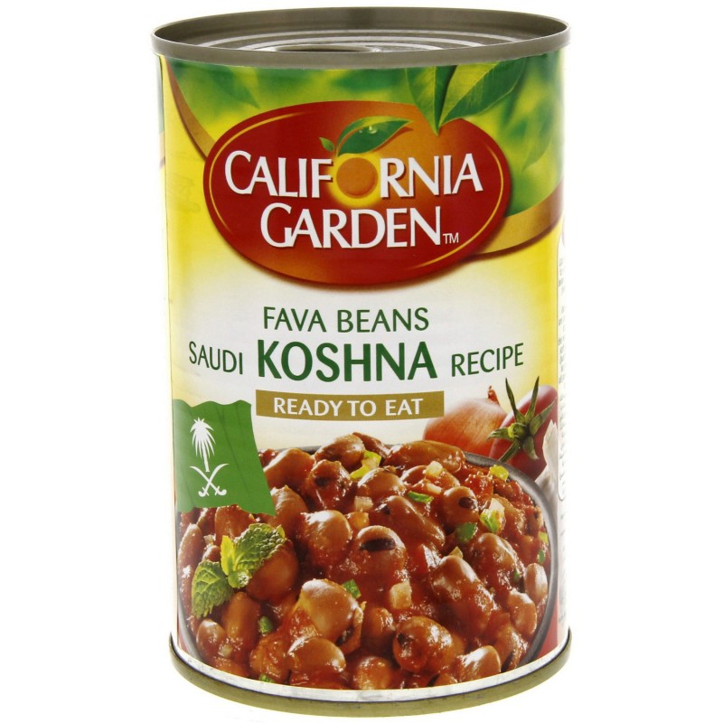 California Garden Fava Beans Saudi Koshna Recipe 450g x 1 pc