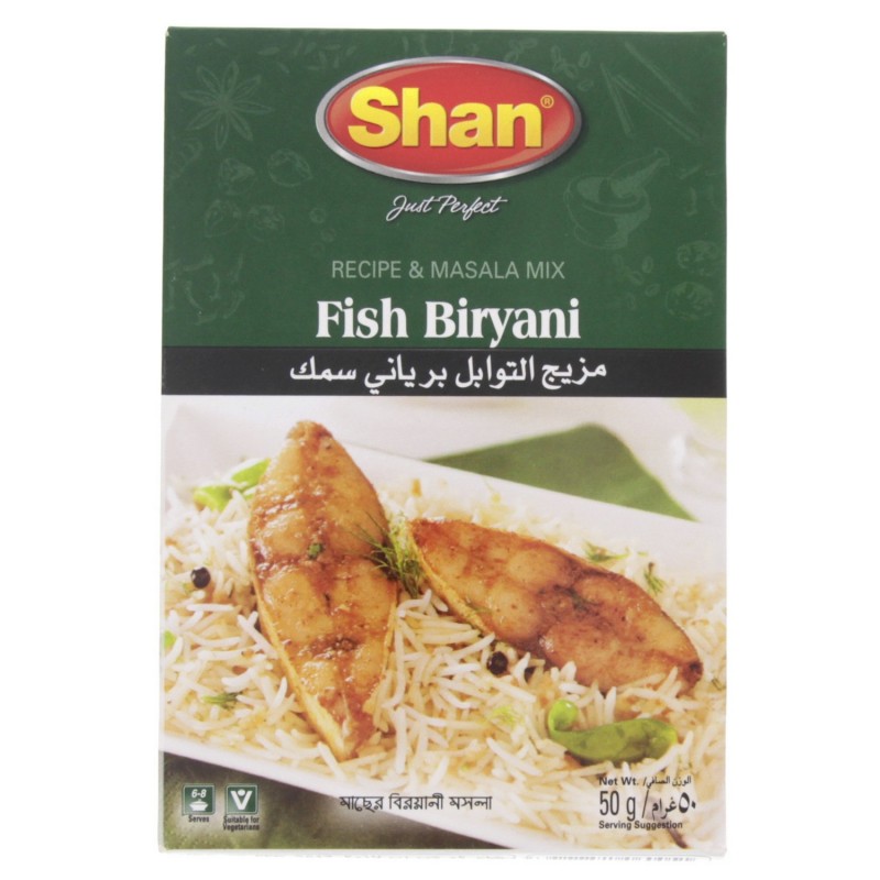 Shan Fish Biryani Masala Mix 50g x 1 pc
