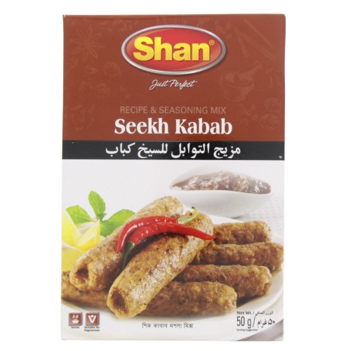 Shan Seekh Kabab Seasoning Mix 50g x 1 pc