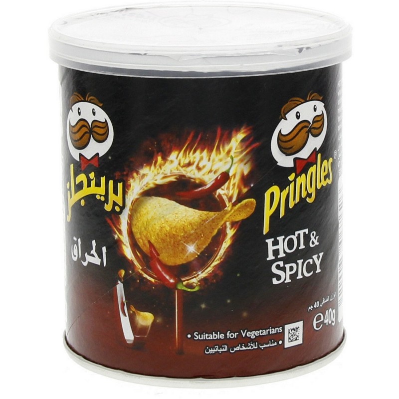 Pringles Hot & Spicy Chips 40g x 1 pc