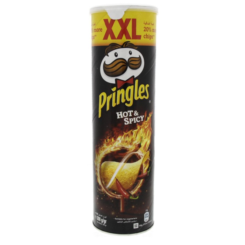 Pringles Hot And Spicy Chips XXL 200g x 1 pc