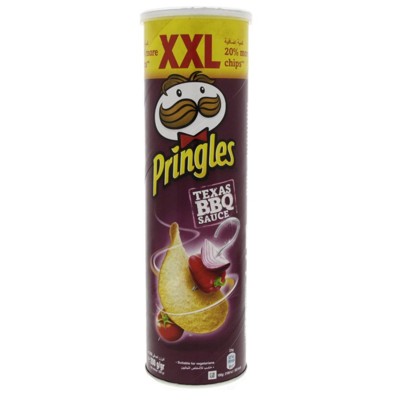 Pringles Texas BBQ Sauce Flavoured Chips XXL 200g x 1 pc - My247Mart ...