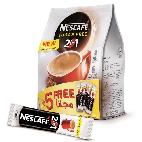 Nescafe 2in1 Sugar Free Coffee 11.7g x 30pcs
