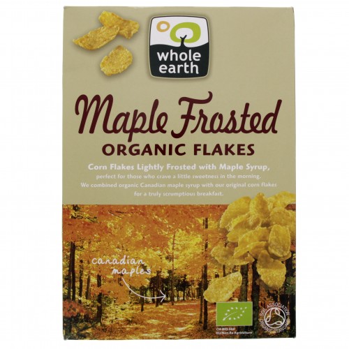 Whole Earth Organic Maple Frosted Flakes 375g x 1pc
