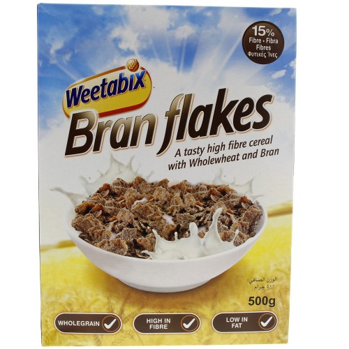Weetabix Original Bran Flakes Cereals 500g x 1pc