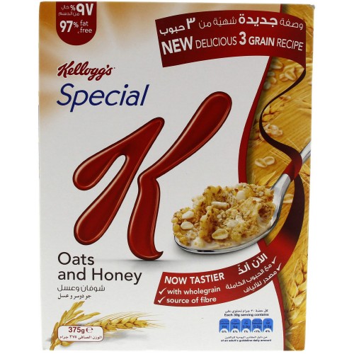 Kellogg's Special K Oats And Honey 375g x 1pc