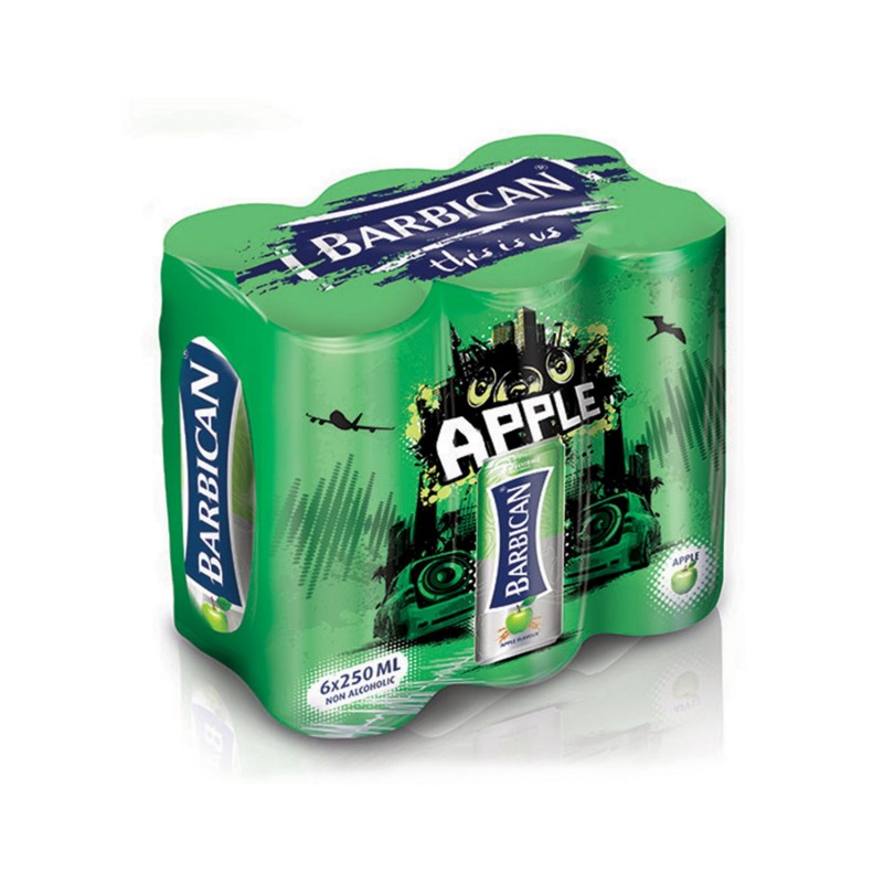 Barbican Non Alcoholic Malt Beverage Apple 250ml x 6pcs