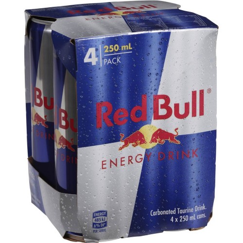Red Bull Energy Drink 250ml x 4pcs