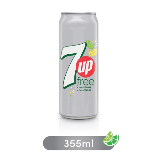 7up Free Can 355ml x 1pc