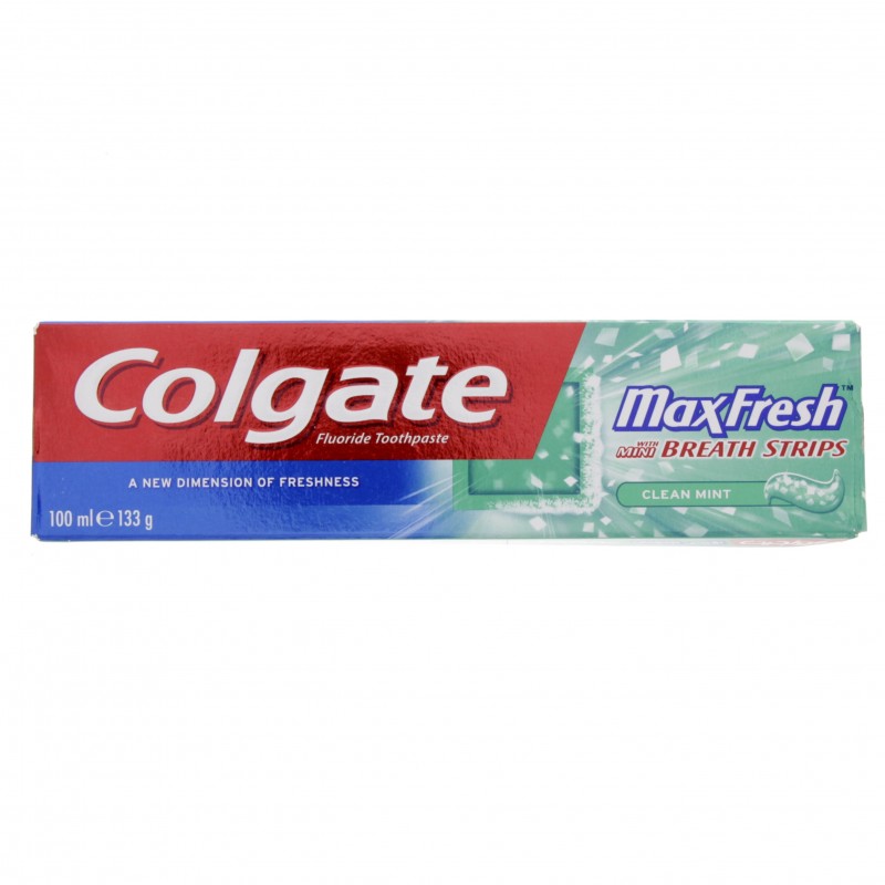Colgate Fluoride Toothpaste Max Fresh Clean Mint 100ml x 1 pc