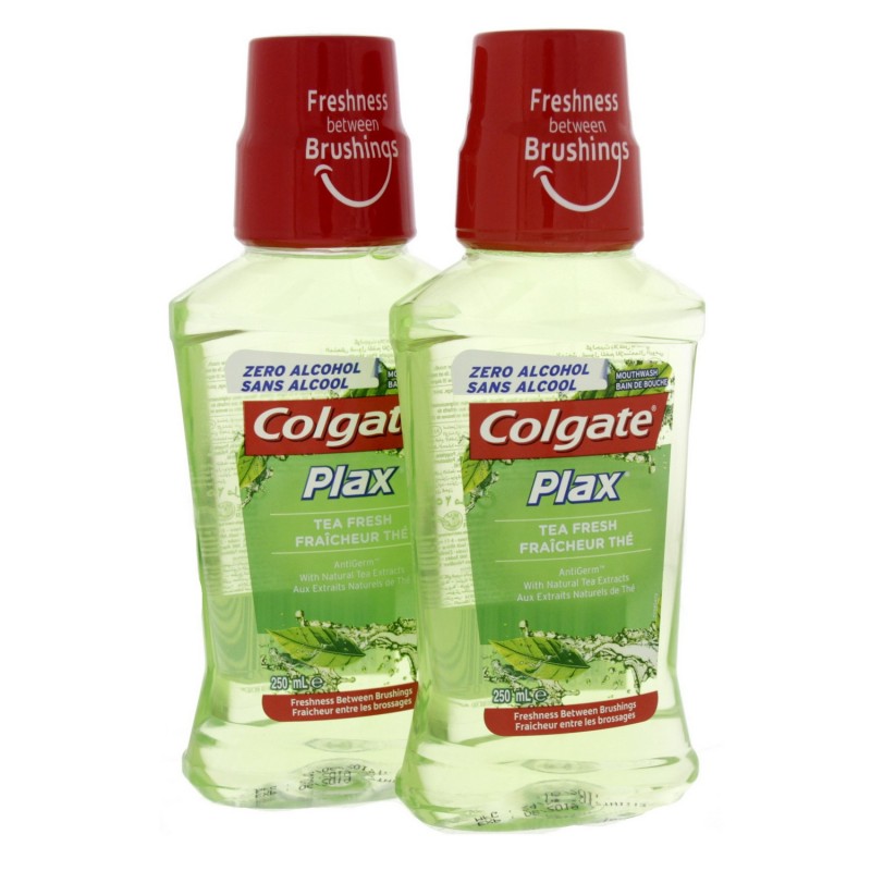 Colgate Mouth Wash Plax Fresh Tea 250ml x 2 pcs