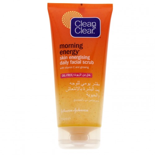 Clean & Clear Morning Energy Daily Facial Scrub 150ml x 1 pc