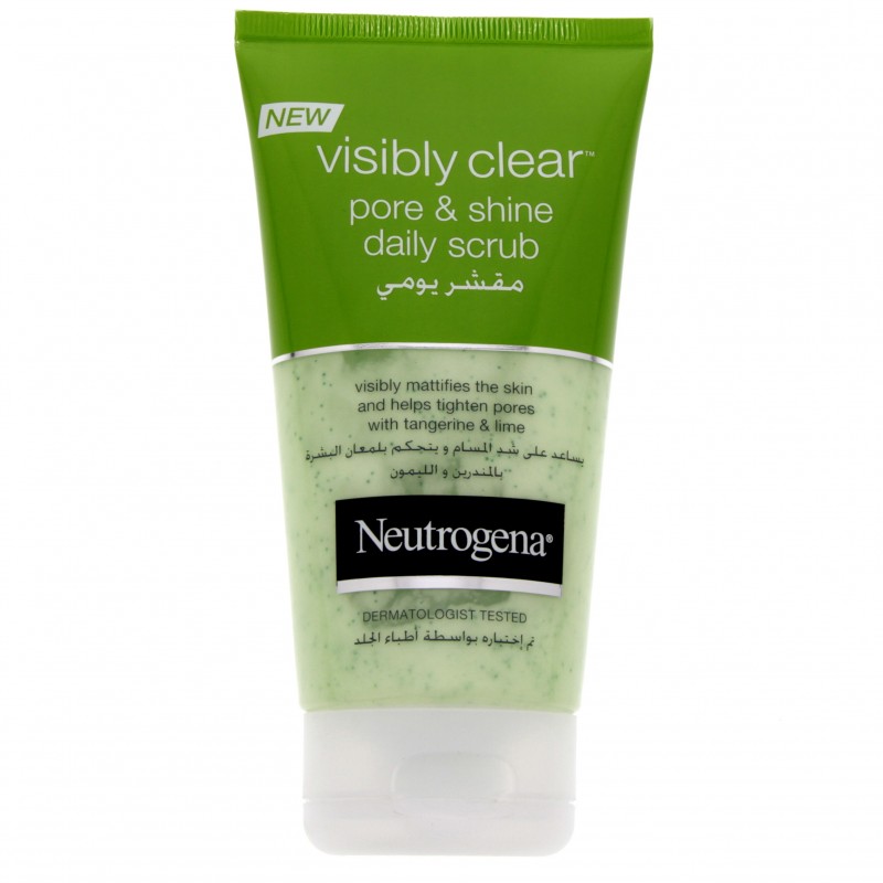 Neutrogena Visibly Clear Pore & Shine Daily Scrub 150ml x 1 pc