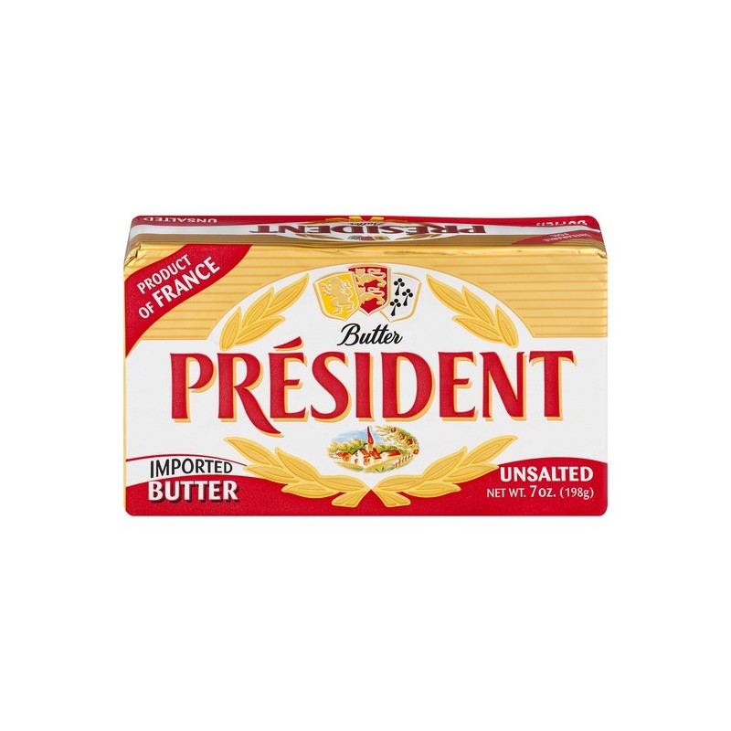 President Unsalted Butter 7 oz x 1 pc