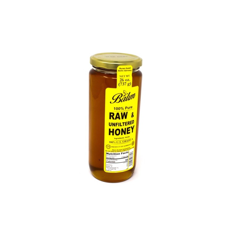 Balum Raw Unfiltered Honey 22 oz x 1 pc